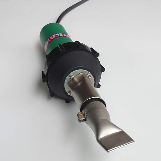 220V 1600W Intelligent Automatic Cooling Plastic Welder, Hot Air Gun For TPO/PVC Single Ply Roofing, Tarpaulin and Banners Welding Heat Gun