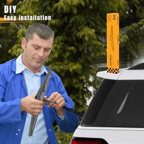 AUTOBOO 14" Rear Wiper Blade Replacement for Jeep Cherokee Mazda CX5