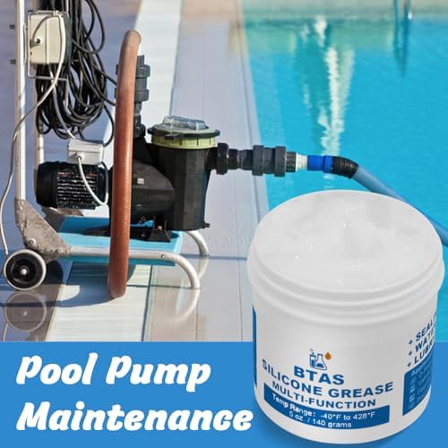 BTAS Plumbers Grease for Pool Squipment Maintenance O Rings Food Grade 5oz
