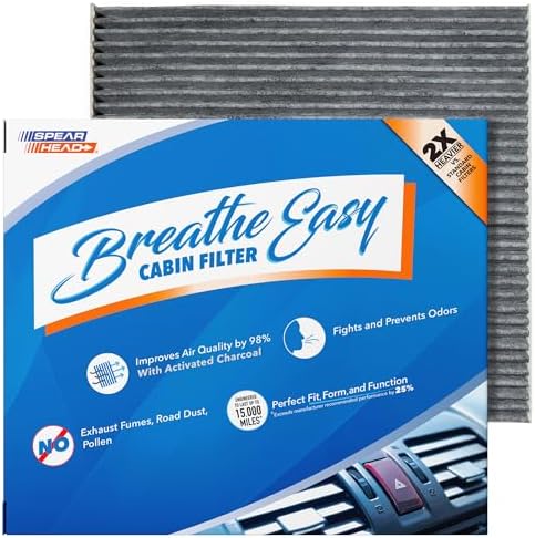 Spearhead Odor Defense Breathe Easy AC & Heater Cabin Air Filter (BE-173)