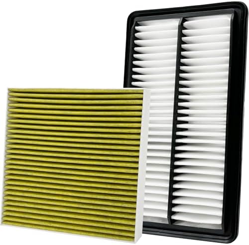 Capume 2Pcs Cabin Engine Air Filter Kits JM802 JM1722 Fits for 2021-2025 TLX 2.0L, 2018-2026 Odyssey, Replacement for CF11182, CA12061, 80292TF0G01, 17220-5J6-A10