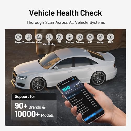TOPDON Carpal OBD2 Scanner Bluetooth - All System Diagnostic Tool with AI