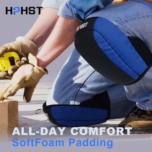 Knee Pads Lightweight Professional Knee Pad for Women Men Work Gardening Cleaning Floors Construction Blue