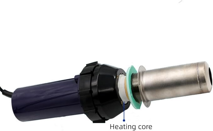 2x Welding Gun Core 142.718 Element Heating Core Fit For LEISTER TRIAC ST and AT 123.895 Heat Gun Attachments 120V/1550W Type A For Welder + 1xThermal Insulation Sleeve