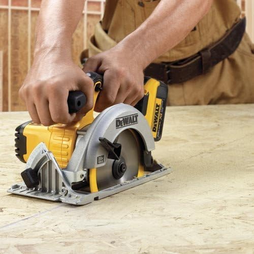 Dewalt DCD771C2 20V MAX Cordless Lithium-Ion 1/2 inch Compact Drill Driver Kit with DCS391B 20-Volt MAX Li-Ion Circular Saw