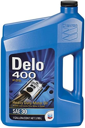Delo SAE Heavy Duty Motor Oil 30W, 1 Gallon, Pack of 3