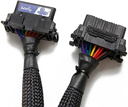 bbfly-B6 OBD2 Splitter 16 Pin OBD II Splitter Extension 1x Male and 2X Female Extension Cable Adapter (1FT/30CM) (1Pack) (Pack of 2)