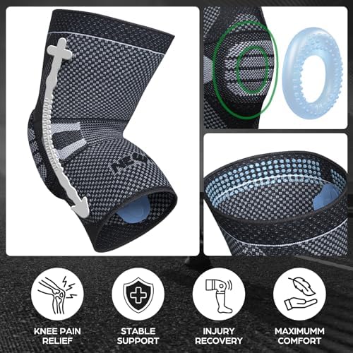 NEENCA Professional Knee Brace, Medical Knee Support for Women & Men Relief