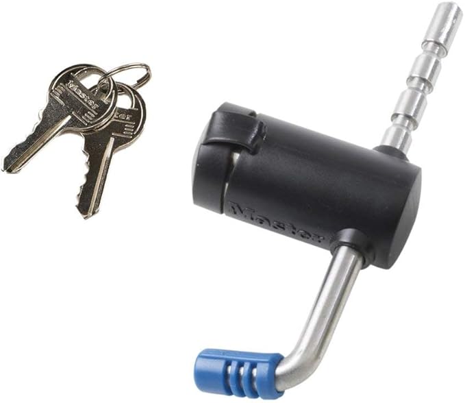 Master Lock 3895DAT Coupler Lock and Receiver Lock Coupler Latch, 1 Pack
