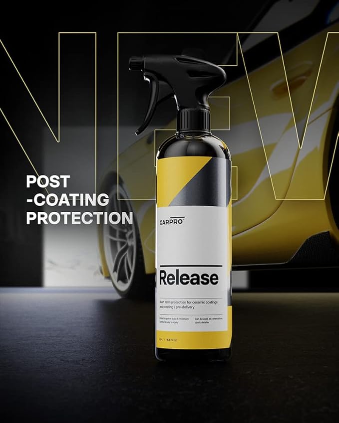 CARPRO Release - Ceramic Coating Post Coating or Quick Detailer Spray, Wax-Based Nano-Sealant - 500mL with Sprayer (17oz)