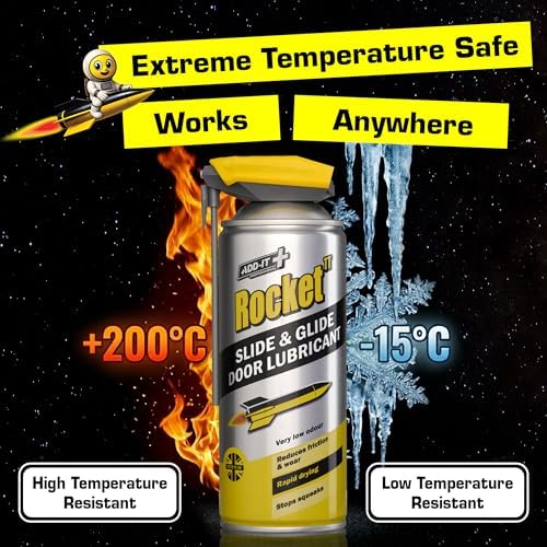 Slide & Glide Silicone Door Lubricant Spray, 13.5oz