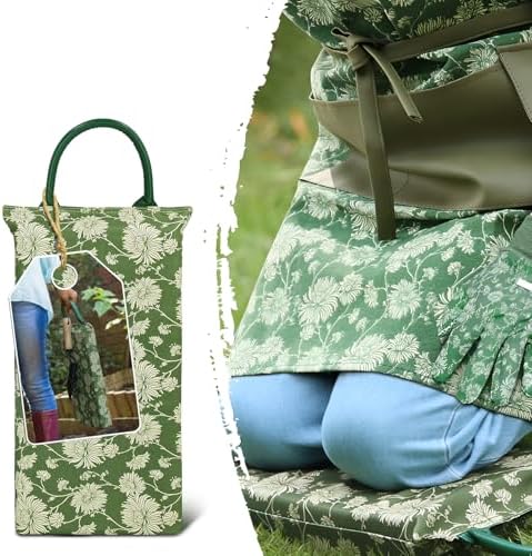 Colwelt Garden Kneeling Pad &Gardening Apron Set, Gardening Gifts for Women
