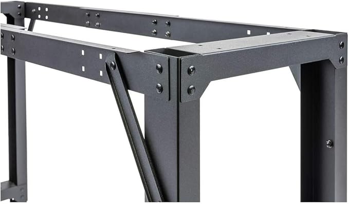 Montezuma Adjustable Steel Multi-Use Workspace Frame, 64" x 17" x 41"