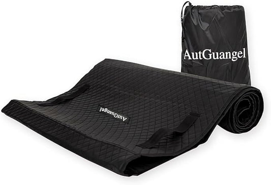 60''x28'' Portable Rolling Creeper Mat, All Terrain Zero Ground Clearance Under Car Repair Mat for Working on Uneven Surfaces (1)