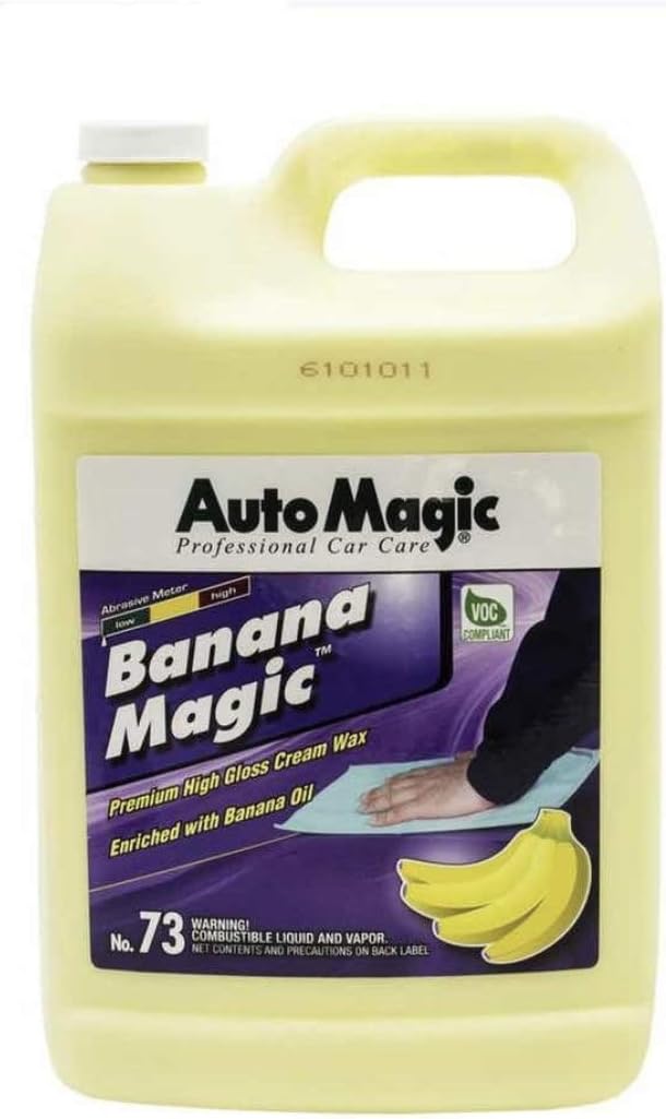 Auto Magic Banana Magic Cream Wax 73 - Automotive Polish and Sealant - 1 gal
