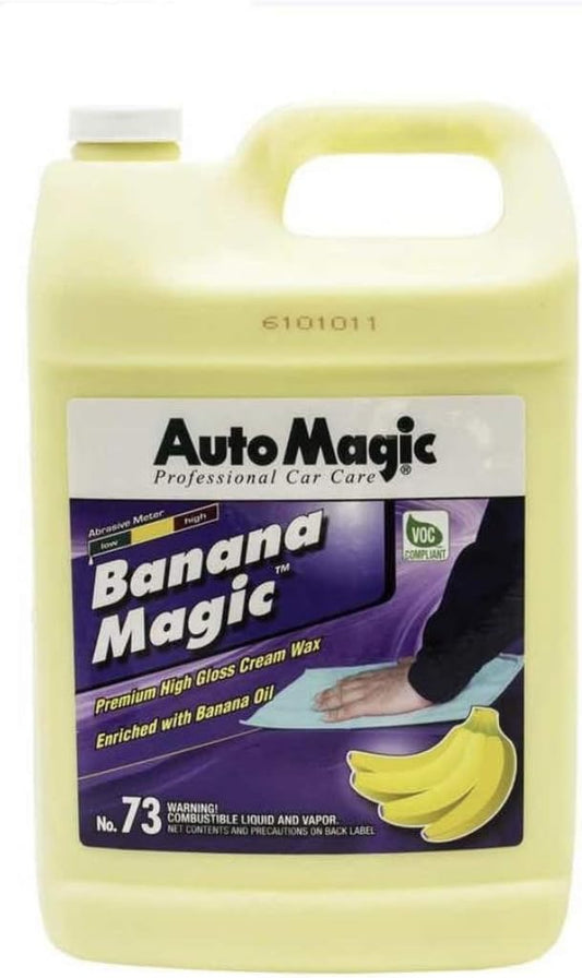 Auto Magic Banana Magic Cream Wax 73 - Automotive Polish and Sealant - 1 gal