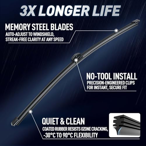 Rear Wiper Blades for Benz GLC 2020-2025/ Benz GLA 2021-2026