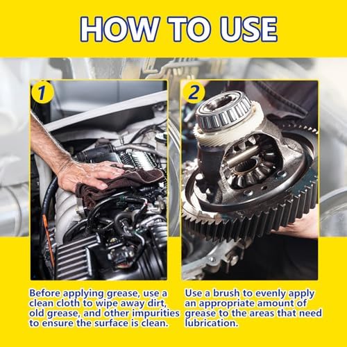 AstraVox Multi-Purpose White Lithium Grease, 60ml Automotive Grease