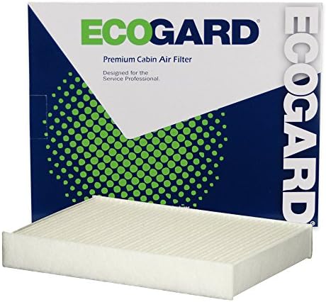 ECOGARD XC10434 Cabin Air Filter Fits 2015-2025 Nissan X-Trail,2016-2024 Renault Koleos,2022-2024 Logan,2014-2020 Nissan Rogue,2017-2022 Rogue Sport,2017-2023 Qashqai,(Pack of 6)