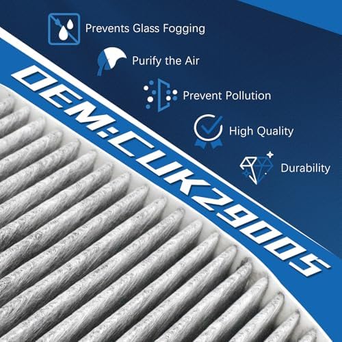 CUK29005 Cabin Air Filter for 2008-2024 C250/C300/C350/E350/GLK350/C-Class/E-Class/GLK/CLS/CL/SL/SLS/AMG GT and More