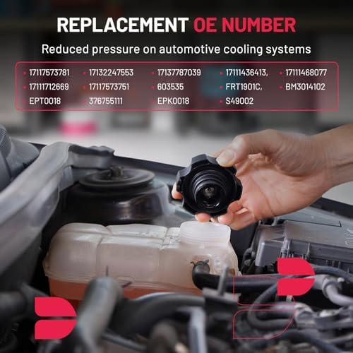 BDFHYK Coolant Reservoir Expansion Tank with Cap for BMW 323i 1999-2000 325Ci 2001-2006 325i 325xi 2001-2005 X3 2004-2010 X5 3.0L 2001-2006, Replaces 603-535 17137787039