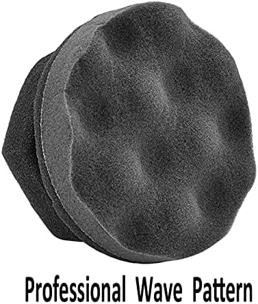 IPELY 6 Pack Large Tire Shine Applicator Pad, Durable and Reusable Hex-Grip Tire Dressing Applicator Pad for Applying Tire Shine