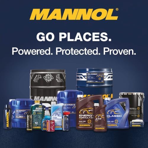 Mannol NS-3 Synthetic CVT Transmission Fluid, 4L Bottle, Ensures Smooth Gear Shifts, Reduces Wear and Tear, Provides Cold Weather Protection