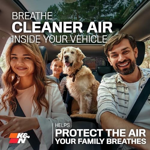 K&N LIFETIME Cabin Air Filter: Washable, Clean Air for your Cabin, VF2071