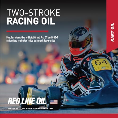 Red Line 40403 Synthetic Two Stroke Kart Oil - 16 Ounce