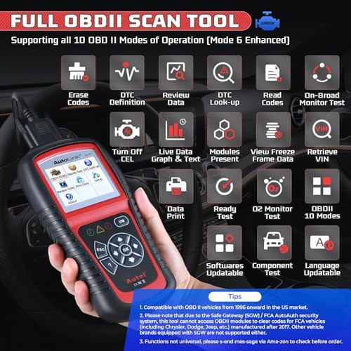 Autel AutoLink AL519 Enhanced Universal OBD2 Scanner Car Diagnostic Tool