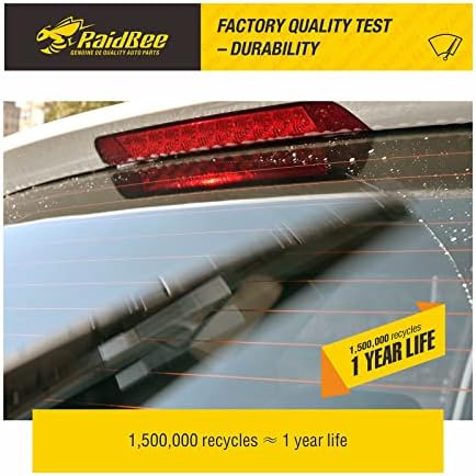 Rear Wiper Blade, 13 inch Rear Windshield Wiper Blades Replacement for Honda CRV 2012-2016 Back Windshield Wiper(313)