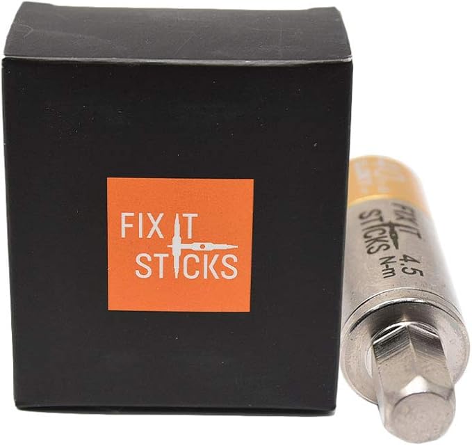 FIX IT STICKS Field Hunting Outdoors Gun Maintenance Adjustable Fits 1/4in Bit T-Way Wrench Small Torque Limiter, 40 in-lb