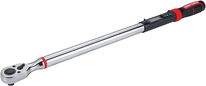 CRAFTSMAN Digital Torque Wrench, SAE, 1/2-Inch, 50-250 FT-LB, (CMMT99436)