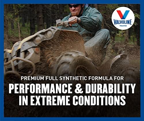 Valvoline 4-Stroke Powersport Full Synthetic Motor Oil 1 QT (Pack of 3)