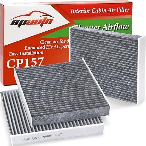 EPAuto CP157 (CF12157) Cabin Air Filter Replacement for Toyota, 3 Packs