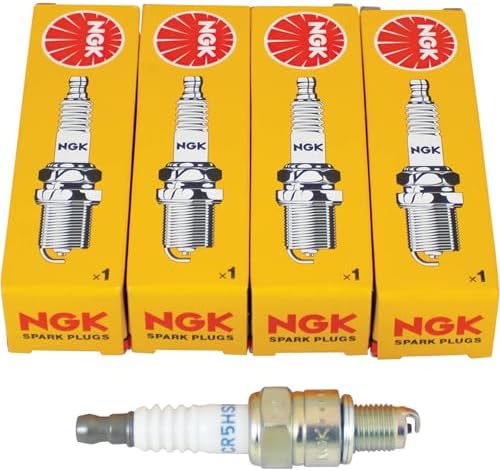 NGK 6535 Standard Spark Plug - CR5HSB, 4-Pack