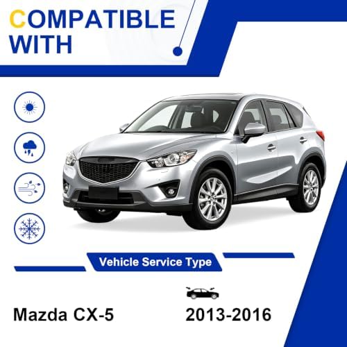 KAIYI 3 Windshield wipers Compatible with Mazda CX-5 2013-2016