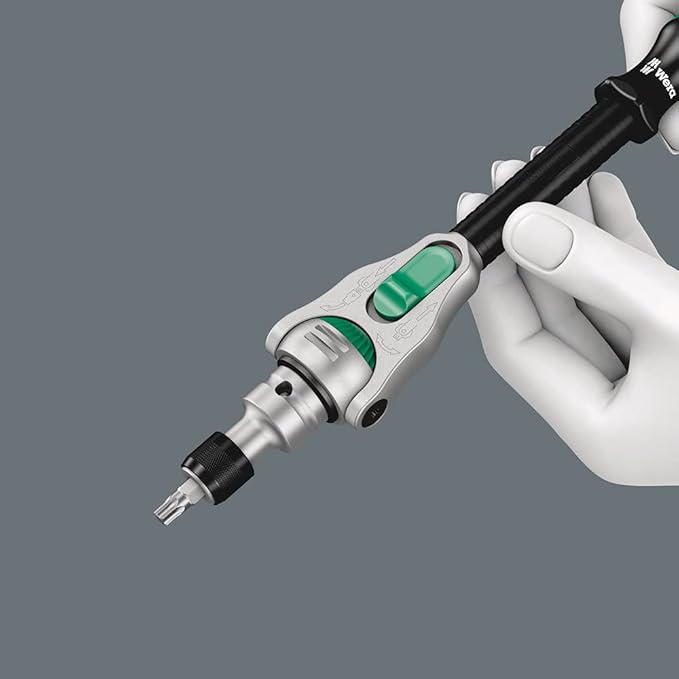 Wera 05003550001 8000 B Zyklop Speed Ratchet with 3/8" drive, 3/8" x 199 mm