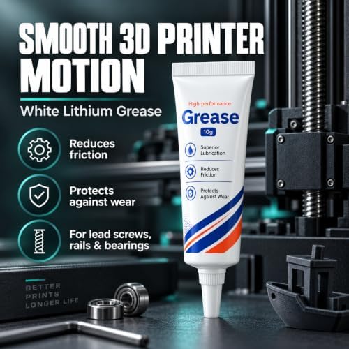 3D Printer Grease Lubricant for Lead Screw & Linear Rail 10g 4Pack