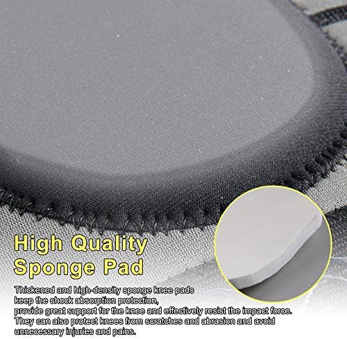 HUEGLO Dance Volleyball Knee Pads for Kids,Soft Cushion for Work,Small