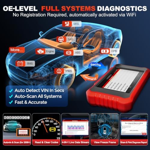 2026 LAUNCH Creader Elite V3.0 for Toyota Lexus Bi-Directional Scan Tool