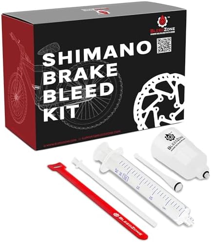 BleedZone Brake Bleeder Kit Compatible with Shimano Hydraulic Brakes, MTB