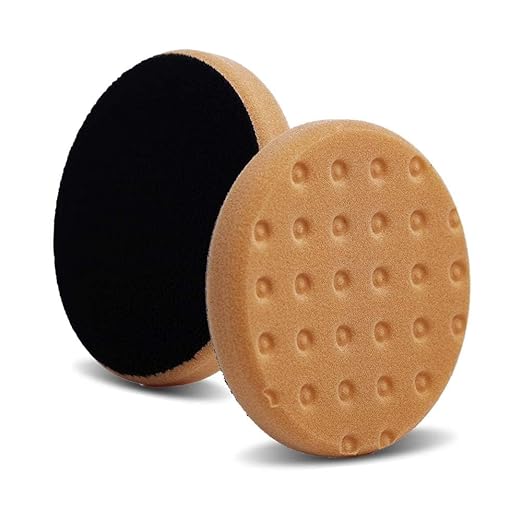 5.5" CCS Orange Light Cutting Foam Pads (Pack of 2). Lake Country Original CCS Orange Light Cutting pad Safe for All finishes and Painted Surfaces. Fits 5" Backing Plate.