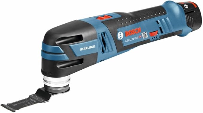 BOSCH GXL12V-270B22 12V Max Brushless 2 Tool Combo Kit with 5-in-1 Flexiclick Cordless Drill/Driver and Starlock Oscillating Multi Tool (Includes: 2 Batteries, Charger & 4 Attachments)