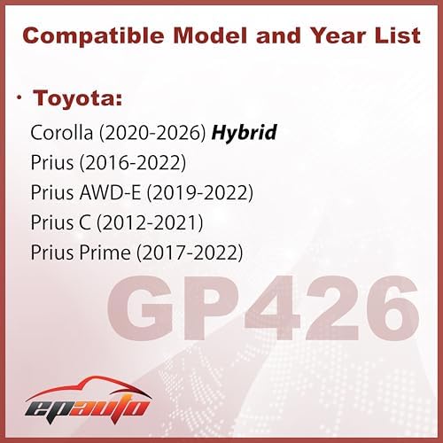 EPAuto GP426 (CA11426) Engine Air Filter Replacement for Toyota