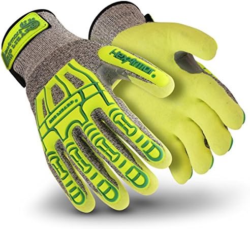 HexArmor Cut-Resistant Impact Protection Nitrile Palm Work Gloves | Rig Lizard® Series 2092 | XXX-Large