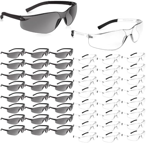 Salfboy 50pack safety glasses for men, Ansi Z87.1 Eye Protection Glasses