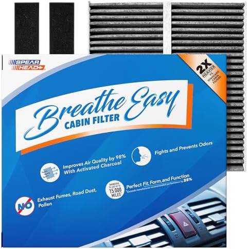Spearhead Odor Defense Breathe Easy AC & Heater Cabin Air Filter (BE-140)
