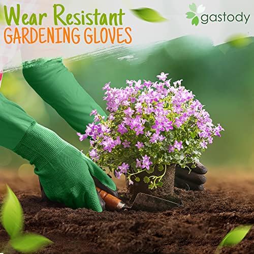 Long Sleeve Gardening Gloves for Women & Men, Long Cuff Garden Gloves