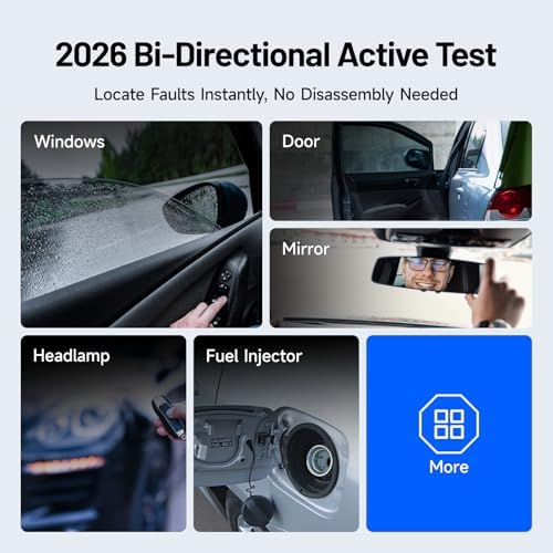 TOPDON AD800BT 2 OBD2 Scanner, Bidirectional Scan Tool, 28+ Reset Services